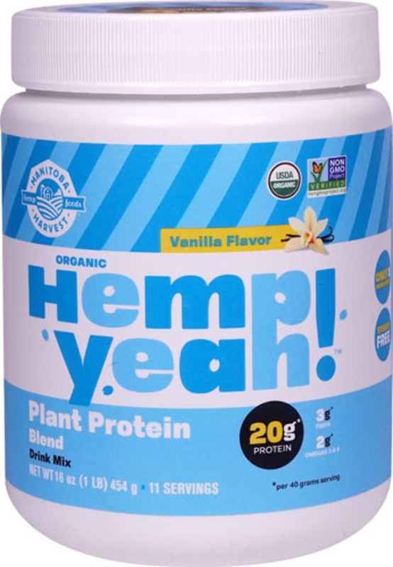 The Manitoba Harvest Hemp Yeah!™ Plant Protein Blend Vanilla -- 1 lb product image