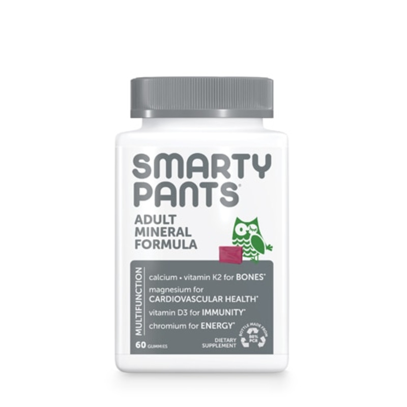 The SmartyPants Adult Mineral Complete Mixed Berry -- 60 Chewables product image