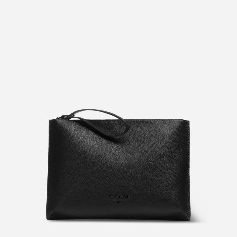 The HOXTON CLUTCH - BLACK ONYX product image