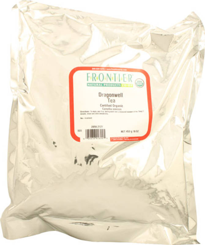 The Frontier Natural Products Organic Dragonwell Tea -- 16 oz product image