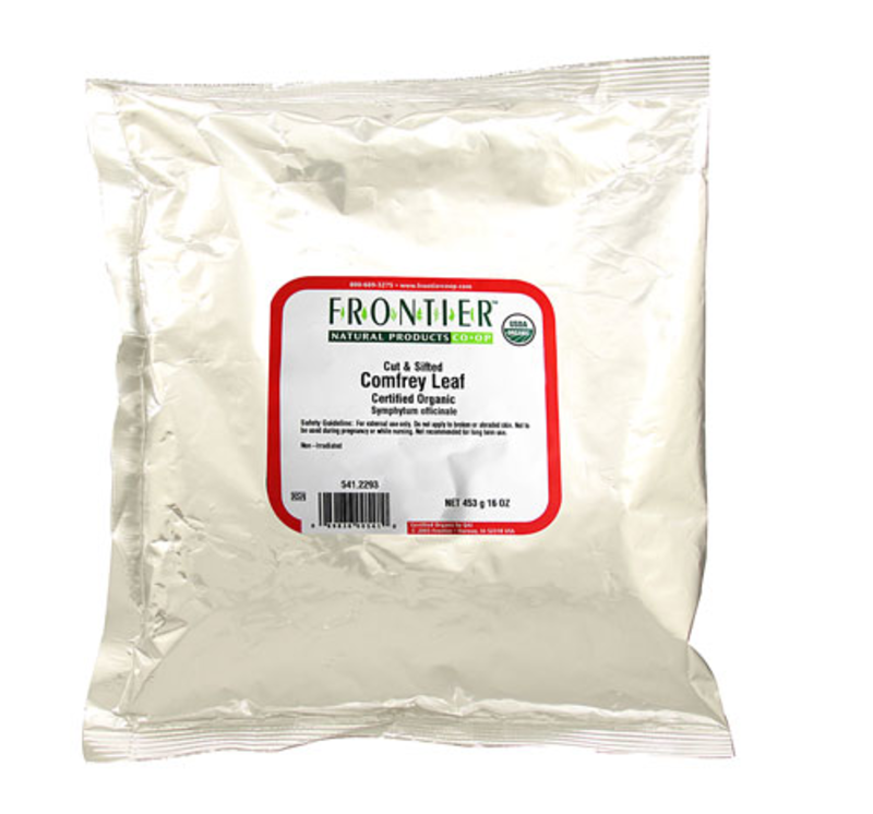 The Frontier Natural Products Organic Comfrey Leaf Cut and Sifted -- 1 lb product image