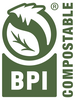 BPI Compostable (Biodegradable Products Institute Label)